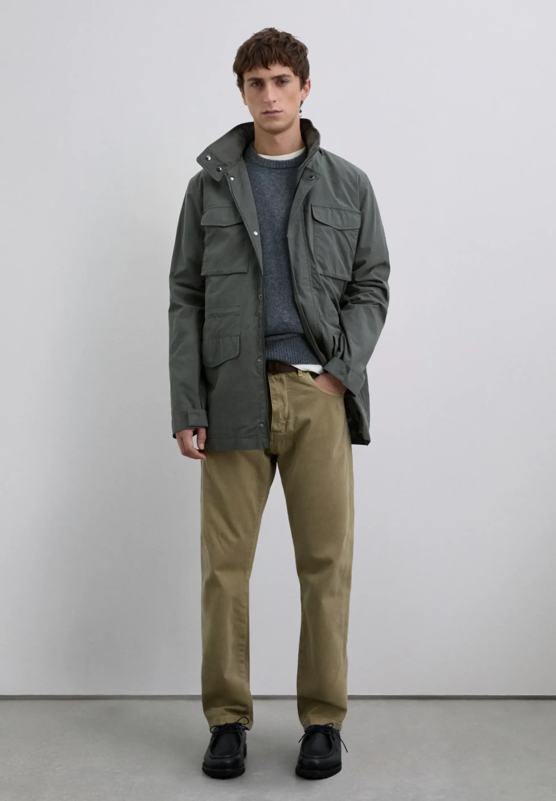 PARKA MILITAR LOGO