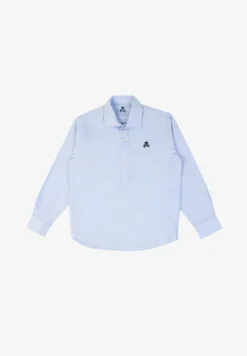 POLERA OXFORD CALAVERA CONTRASTE
