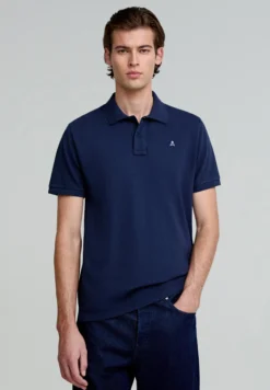 POLO BÁSICO CALAVERA CONTRASTE