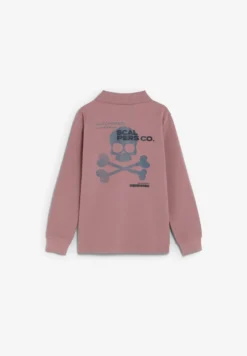 POLO MANGA LARGA PRINT TRASERO