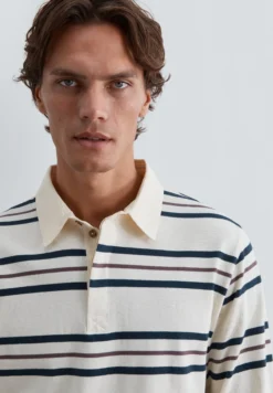 POLO MANGA LARGA RAYAS