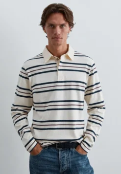 POLO MANGA LARGA RAYAS
