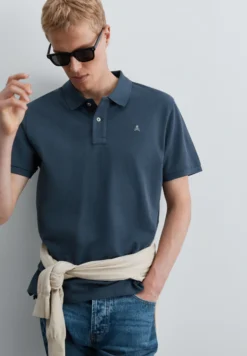 POLO PIQUÉ CALAVERA CONTRASTE