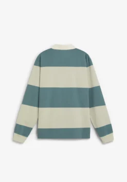 POLO RAYAS MANGA LARGA