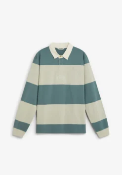 POLO RAYAS MANGA LARGA