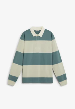 POLO RAYAS MANGA LARGA