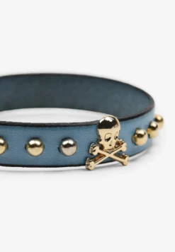 PULSERA CALAVERA TACHUELAS