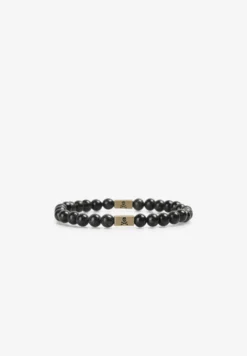 PULSERA CUENTAS PIEDRA NATURAL