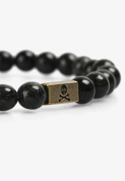 PULSERA CUENTAS PIEDRA NATURAL