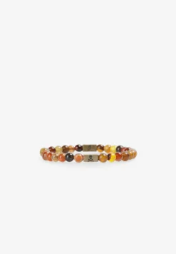 PULSERA CUENTAS PIEDRA NATURAL