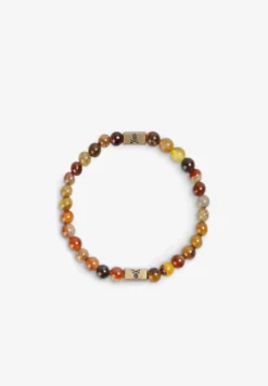 PULSERA CUENTAS PIEDRA NATURAL