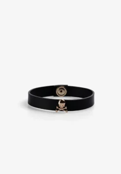 PULSERA PIEL CALAVERAS