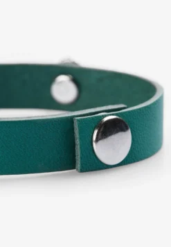 PULSERA PIEL CALAVERAS