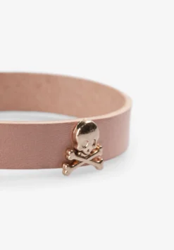 PULSERA PIEL CALAVERAS