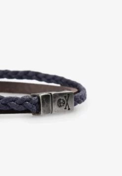 PULSERA PIEL Y CORDÓN ENCERADO