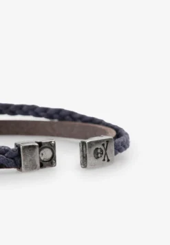 PULSERA PIEL Y CORDÓN ENCERADO
