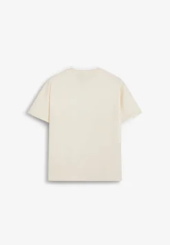 SCHEAVY SOLID EMB TEE