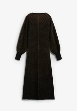 SCNET KNIT V DRESS