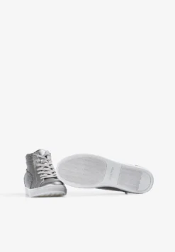 SNEAKERS ALTAS PIEL CALAVERA
