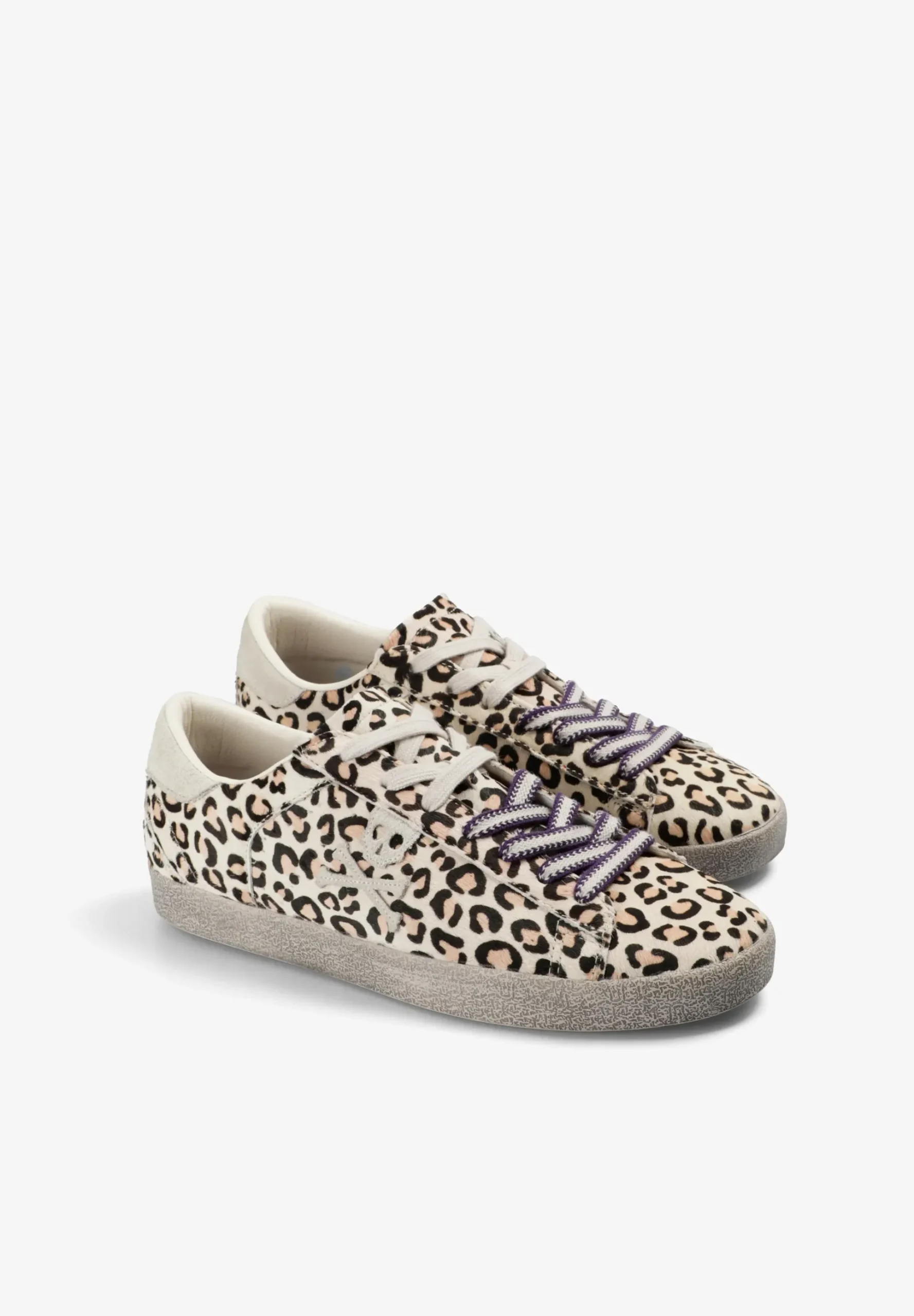 SNEAKERS ANIMAL PRINT DETALLE CORDONES