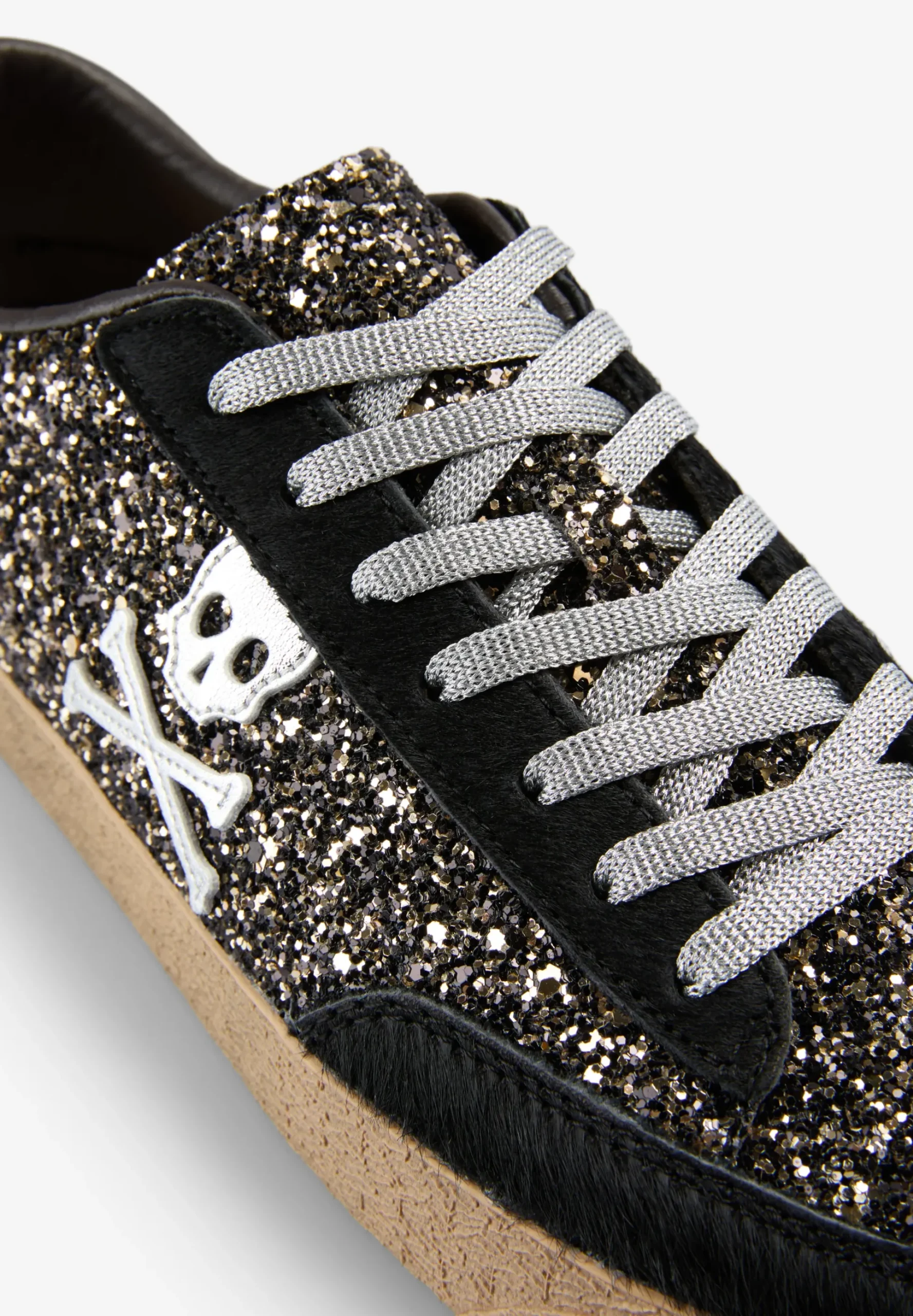 SNEAKERS GLITTER CALAVERA