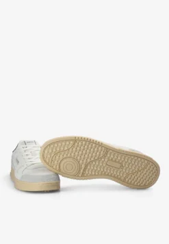 SNEAKERS LOGO PIEL
