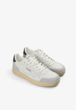 SNEAKERS LOGO PIEL