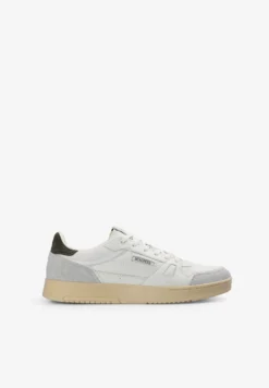 SNEAKERS LOGO PIEL