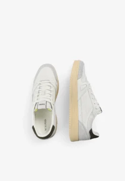 SNEAKERS LOGO PIEL