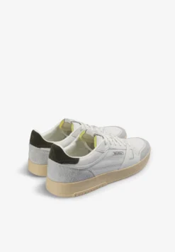 SNEAKERS LOGO PIEL