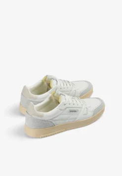 SNEAKERS LOGO PIEL