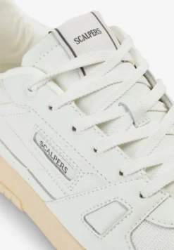 SNEAKERS LOGO PIEL