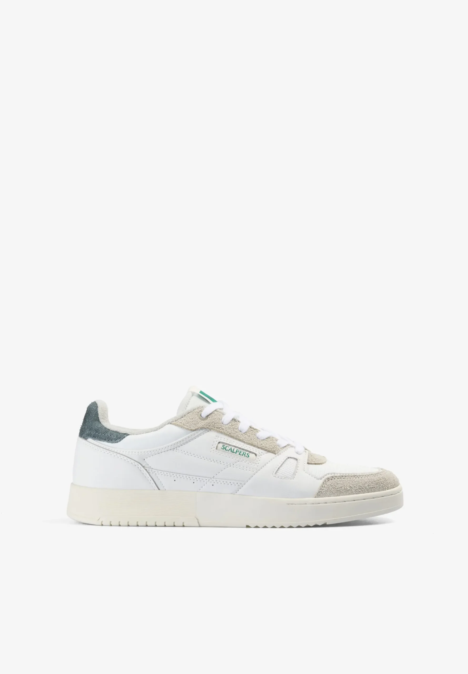 SNEAKERS LOGO PIEL