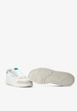 SNEAKERS LOGO PIEL