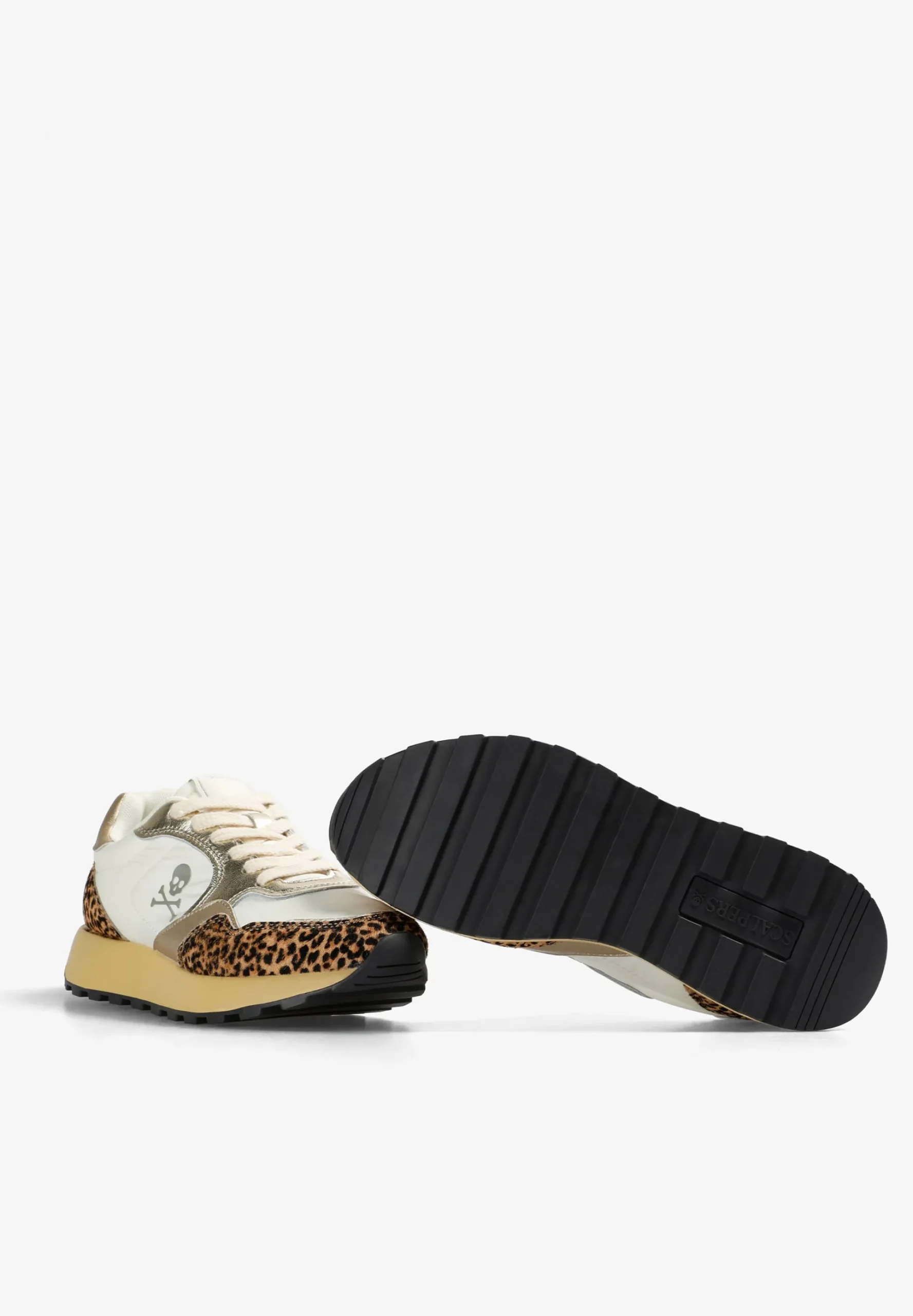 SNEAKERS METALIZADAS ANIMAL PRINT