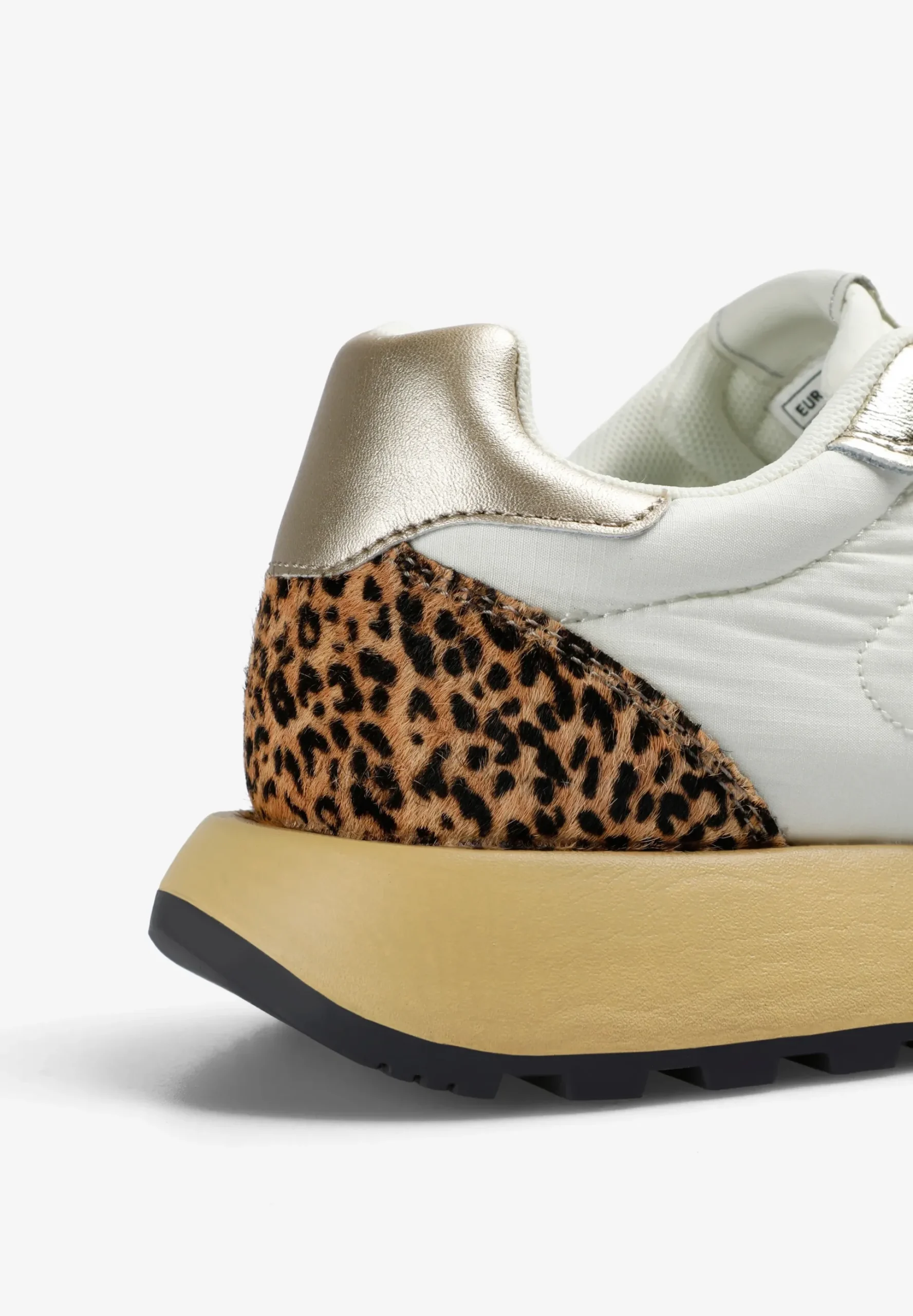 SNEAKERS METALIZADAS ANIMAL PRINT
