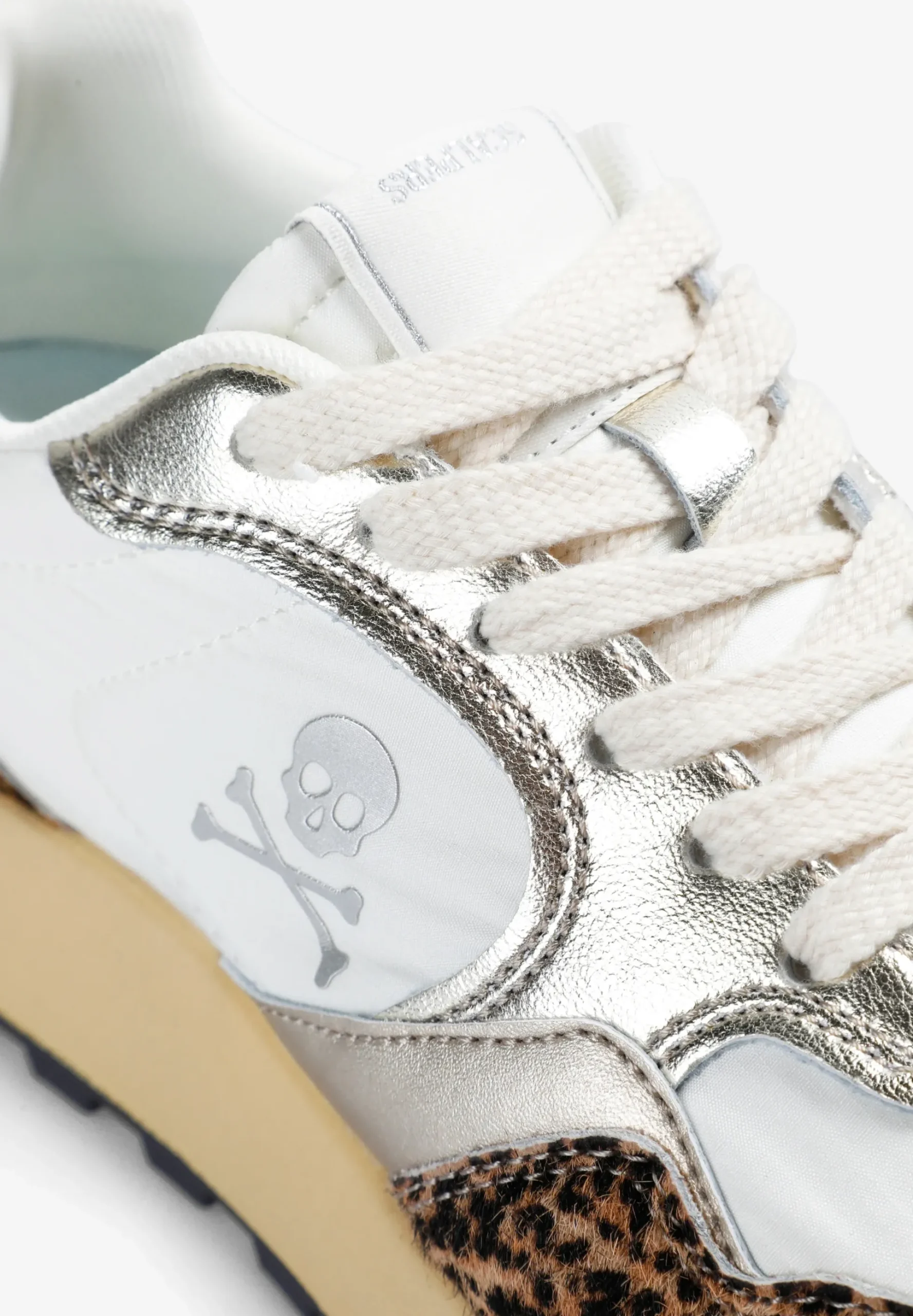 SNEAKERS METALIZADAS ANIMAL PRINT