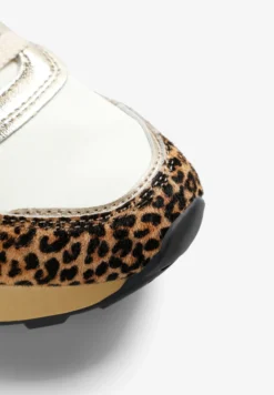 SNEAKERS METALIZADAS ANIMAL PRINT