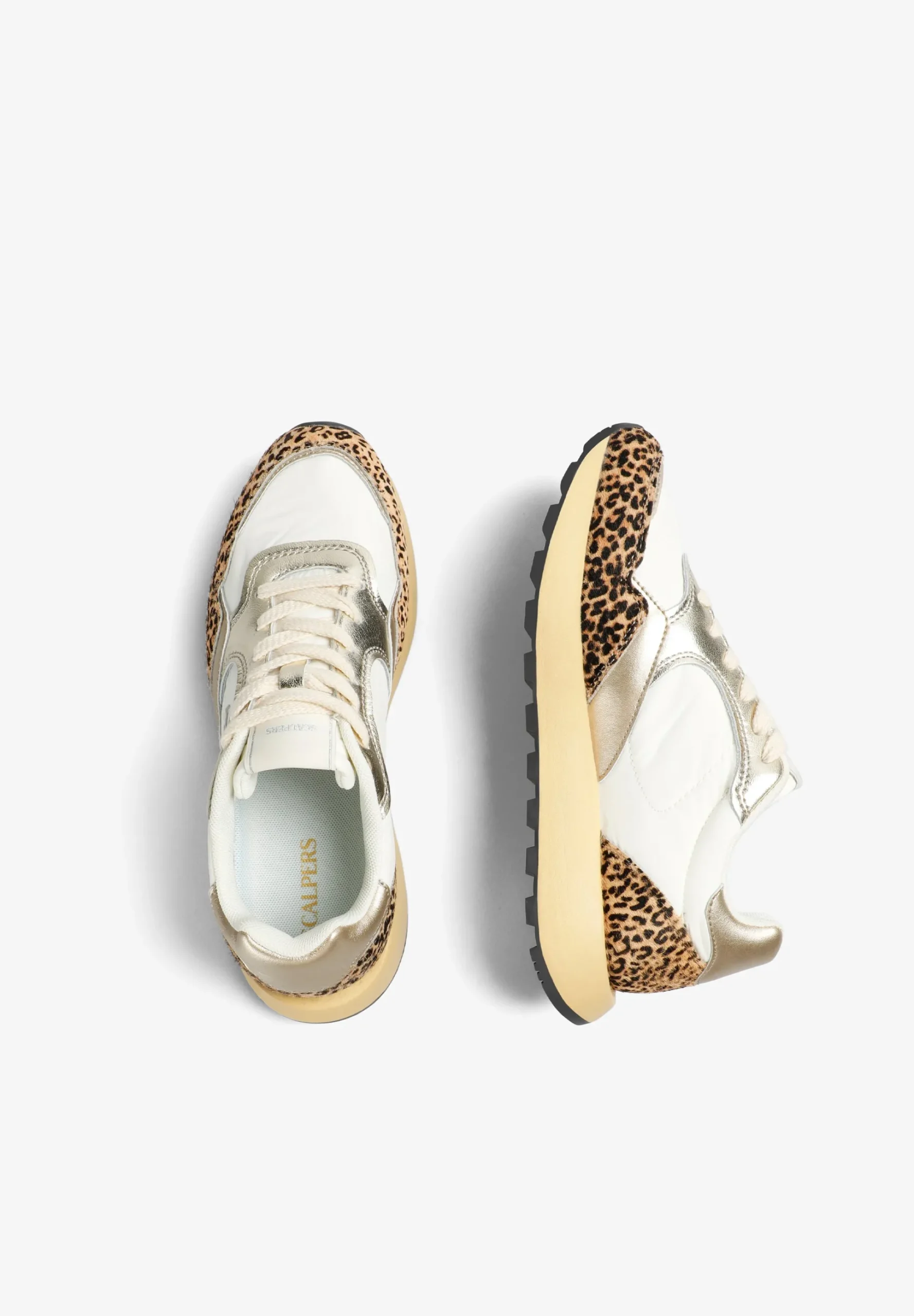 SNEAKERS METALIZADAS ANIMAL PRINT