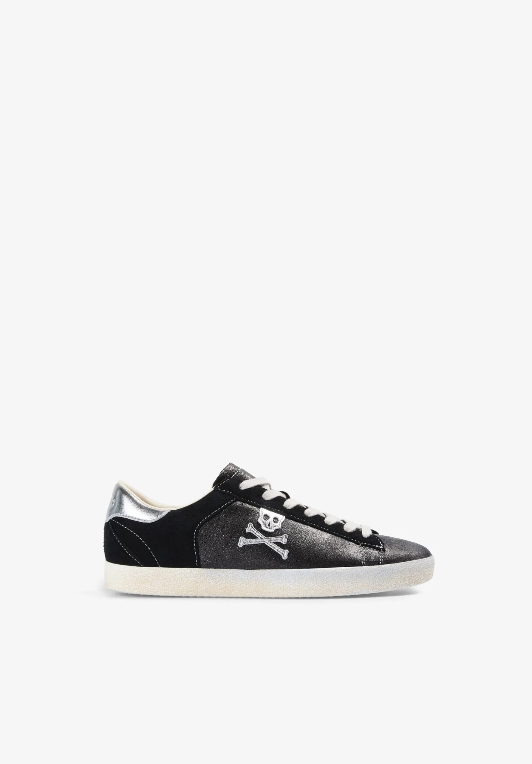 SNEAKERS METALIZADAS CALAVERA