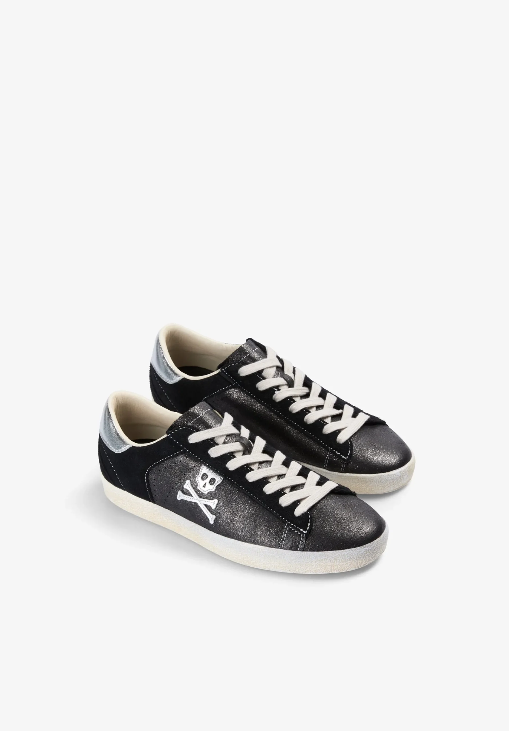 SNEAKERS METALIZADAS CALAVERA