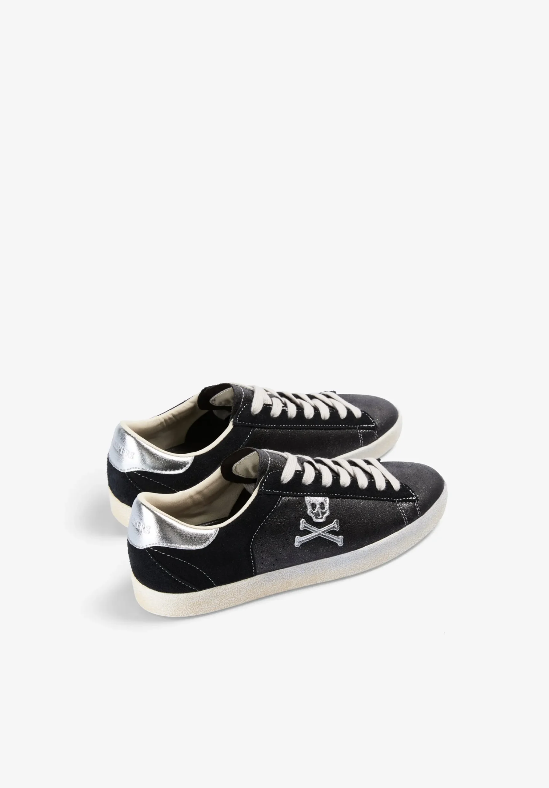 SNEAKERS METALIZADAS CALAVERA