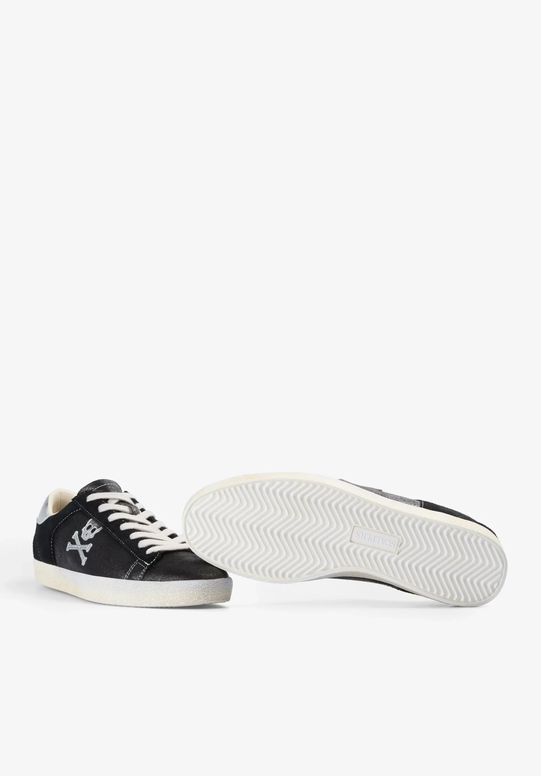 SNEAKERS METALIZADAS CALAVERA