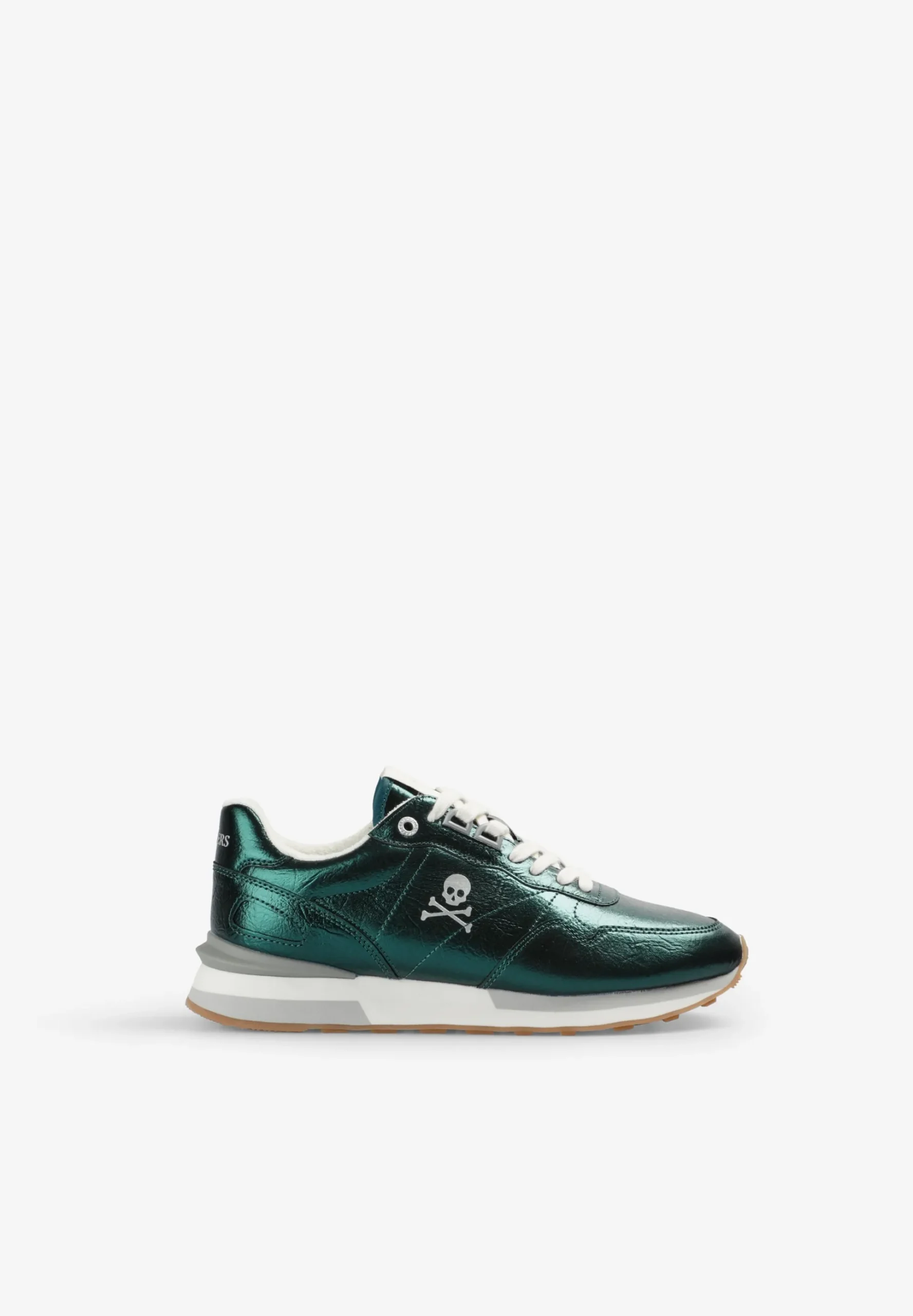 SNEAKERS METALIZADAS CALAVERA