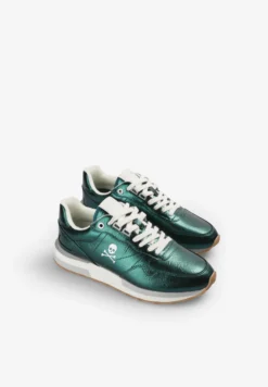 SNEAKERS METALIZADAS CALAVERA