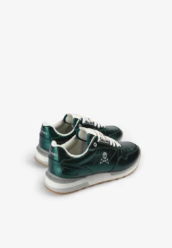 SNEAKERS METALIZADAS CALAVERA