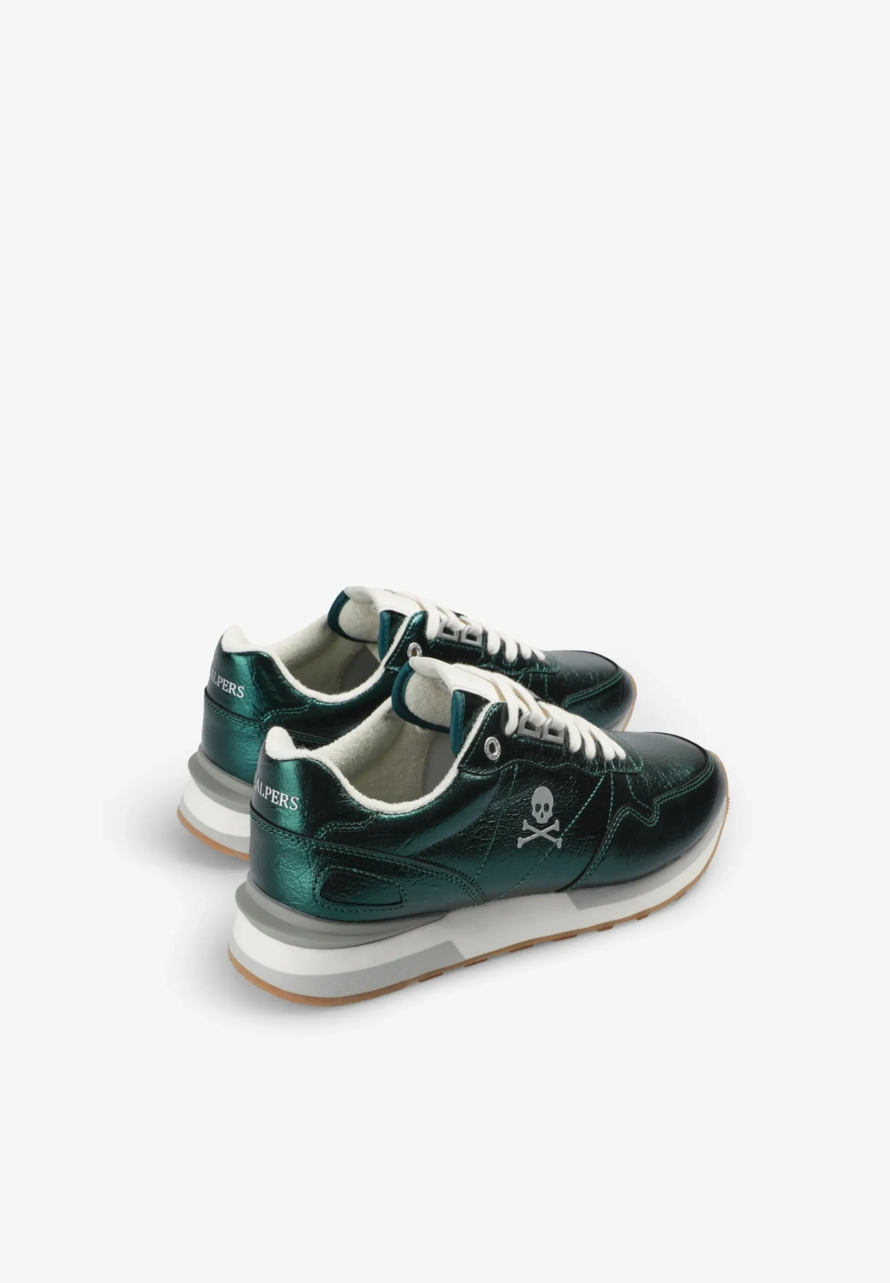 SNEAKERS METALIZADAS CALAVERA