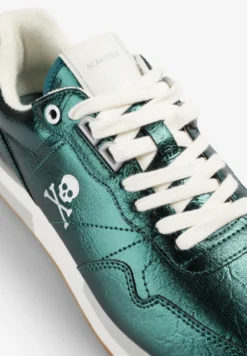 SNEAKERS METALIZADAS CALAVERA