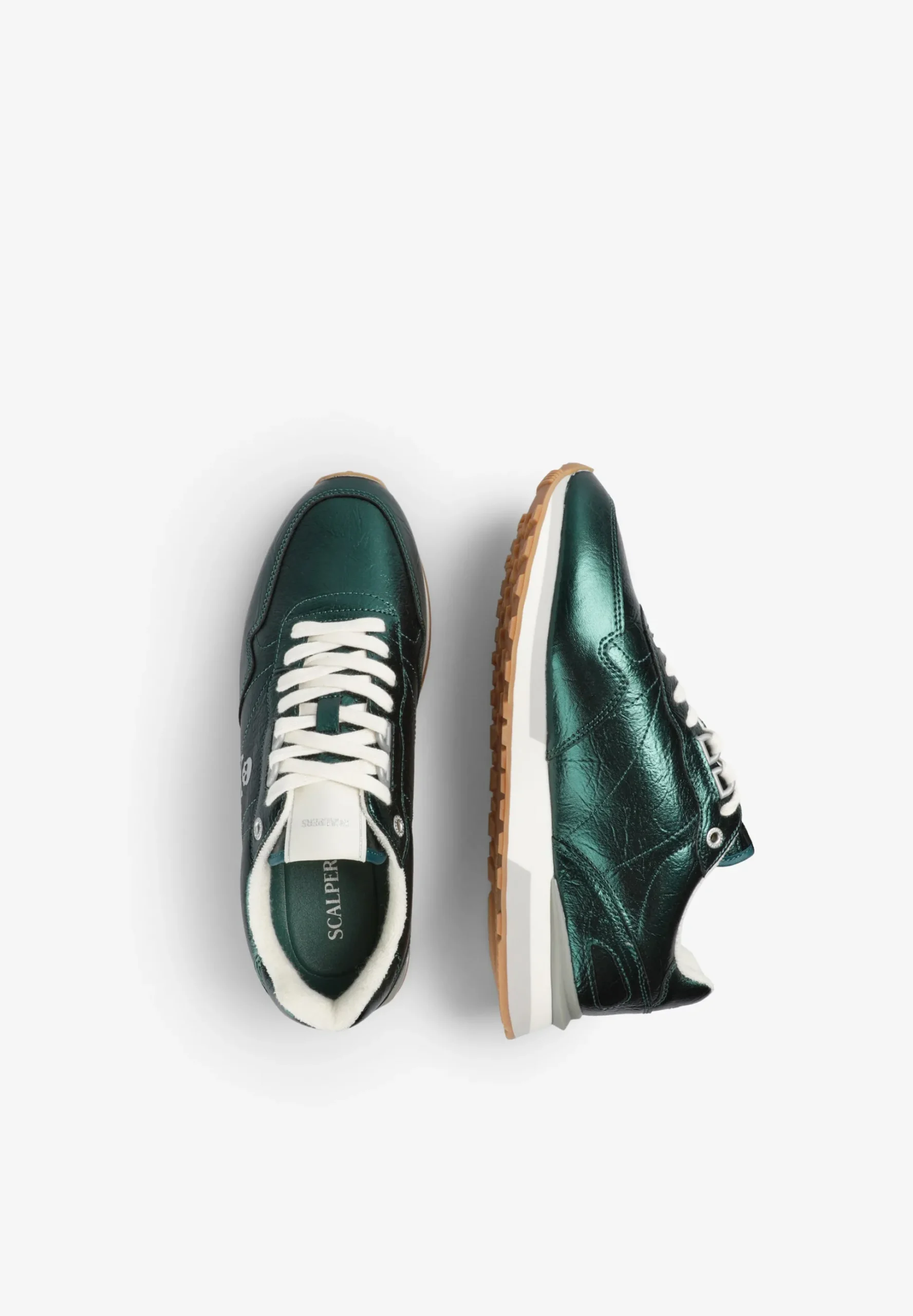 SNEAKERS METALIZADAS CALAVERA