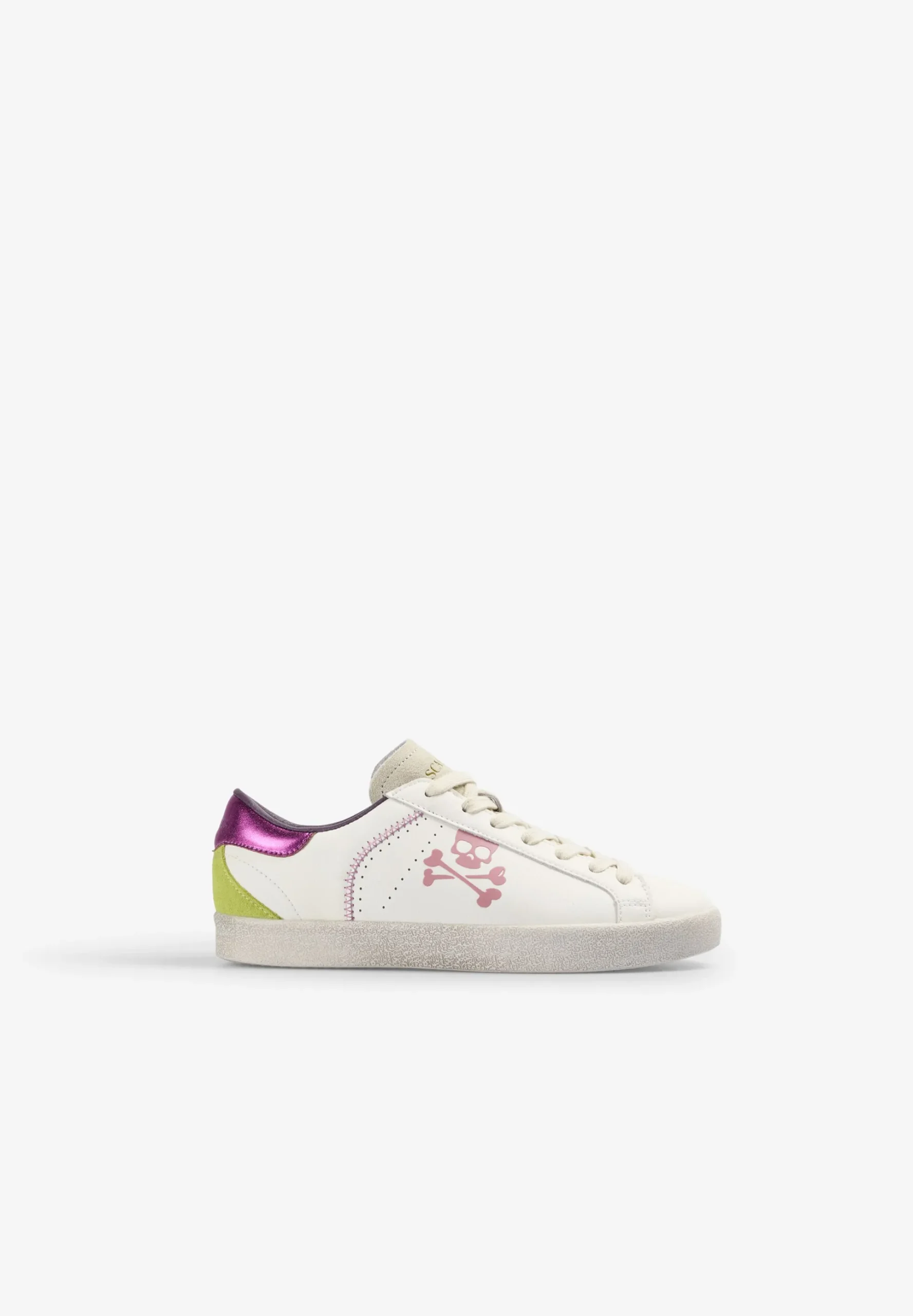 SNEAKERS METALIZADAS CALAVERA